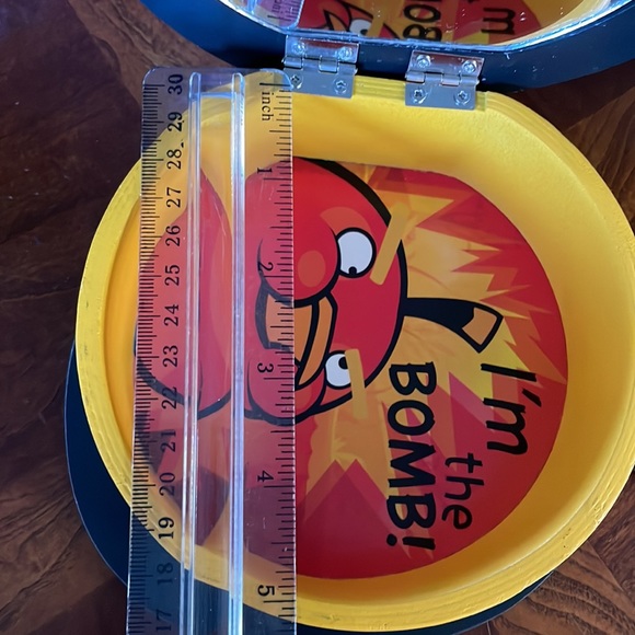 Angry Bird “I’m The Bomb” Wooden Mirror Box Unisex - Picture 11 of 13